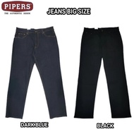 PIPERS BIG SIZE Jeans Regular Fit Seluar Saiz Besar Stretchable P909-66916 / P909-66701
