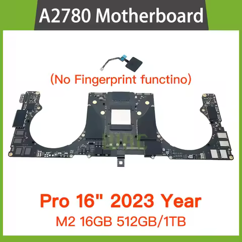 Original A2780 Logic Board For MacBook Pro 16" A2780 Motherboard M2 Pro No fingerprint recognition 1