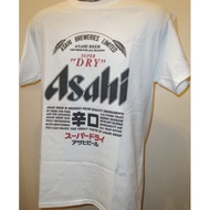 100% Cotton Asahi Super Dry T-Shirt Beer Kirin Lager Suntory Top Men's Trendy