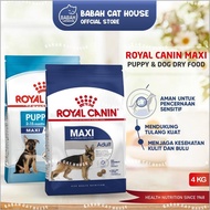 Royal Canin MAXI Adult & Puppy 4KG RC Dog Food Makanan Anjing Anak Dewasa 4 kg Ras Besar Large Size 
