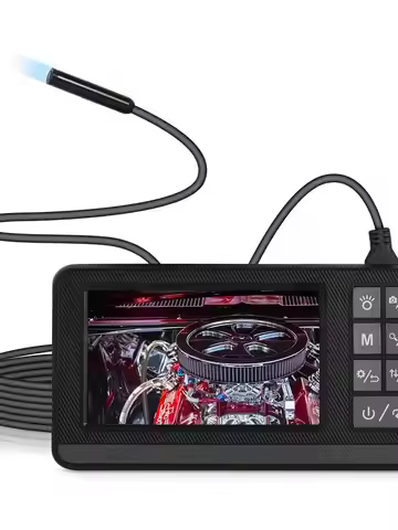 KERUI 1080P Single Dual Lens Industrial Endoscope 4.3 inch Screen Digital IP67 Waterproof Borescope 