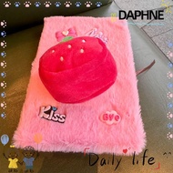 DAPHNE Diary Book, Fruit Shaped Multi-color Notebook, 2024 Plush Pocket Book Student