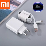 Xiaomi 67W 33W Charger Super Fast Charging Adapter With 6A USB-A To Type-C Cable Set Wall Charger Fo