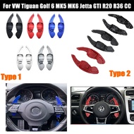 Car Steering Wheel DSG Shifter Extension Accessories For VW Tiguan Golf 6 MK5 MK6 Jetta GTI R20 R36 
