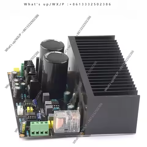 LM3886 High Power Stereo 2.0 Finished Power Amplifier Board OP07 DC Servo 5534 Front Stage Amplifica