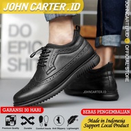 John Carter Louis Men's Formal Oxford Shoes Black