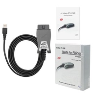 Vgate Vlinker FS ELM327 USB OBD2 FORScan เครื่องสแกนรถยนต์ MS/HS CAN PK OBDLink EX สำหรับ Mazda สำหร