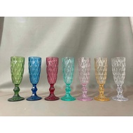 Meca water cups, water cups set of 6