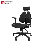 Progress Health OrthoSeries IV Premium Orthoback / Office Chair / Ergonomic Design / Dual Back / Stu