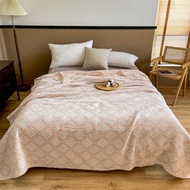 LZD 3-layer Gauze Washable Cotton Air-conditioning Blanket Skin-friendly Breathable Gauze Blankets S