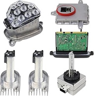 MUNIK Headlight Turn Signal LED Light 6 Pcs Set Compatible with BMW 520i 523i 535i 528i xDrive M5 Re