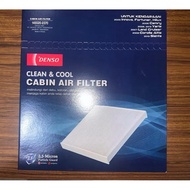 Cabin filter Toyota Sienta ac air filter 145520-2370 Denso ORIGINAL