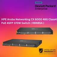 HPE Aruba Networking CX 6000 48G Class4 PoE 4SFP 370W Switch ( R8N85A )