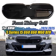 G60 Front Kidney Grille ABS Black Front Bumper Racing Grill Exterior Accessories For BMW 5 Series i5