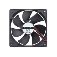 12cm 12025 Fan 5V 12V 24V  USB 2PIN PC Computer Case Cooler Fan DC Brushless Cooling Fan 120x120x25m