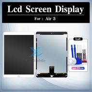 LCD Display หน้าจอ ชุดประกอบหน้าจอสัมผัสดิจิทัล LCD สําหรับ Air 3 2019 A2152 A2123 A2153 A2154 10.5