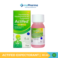 ACTIFED PLUS EXPECTORANT SIRUP 60 ML (HIJAU)