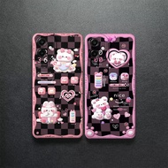 Samsung A07 A17 A06 5g A06 4g A05 A15 A26 A36 A56 A14 A24 A34 A54 A55 A25 - Case - Motif B3ar L0ve -