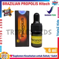 1 Botol BRAZILIAN PROPOLIS Hitech Nano 6ml Asli BPOM - Propolis Hi Tech Nano Brazilian Harmoni Non A