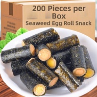 Office Snack Meat Seaweed Roll Biscuit