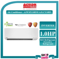 Acson REINO SERIES R32 Inverter Air Cond A3WMY10BNF 1.0HP I A3WMY15BNF 1.5HP I A3WMY20BNF 2.0HP I A3