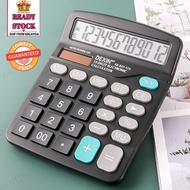 DEXIN Calculator 12-digit Dual Power Large Screen Electronic Calculator Accounting Calculator/Calcul