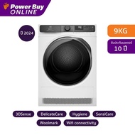 ELECTROLUX UltimateCare 700 เครื่องอบผ้าฝาหน้า Inverter 9 kg รุ่น EDH903R7WC + ฐานรอง