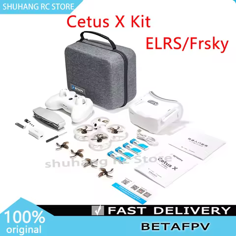 BETAFPV Cetus X FPV Kit Brushless Quadcopter Frsky/ELRS 2.4G Version FPV Racing Camera Helicopter Dr