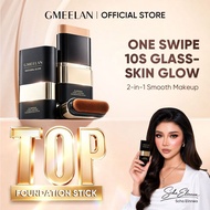 【NEW】GMEELAN Long Lasting Foundation Stick High Coverage with Brush Makeup Waterproof Brighten