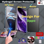 Oppo F11 Pro/F11/F9/F7/F5 Hydrogel Screen Protector/Pelindung Screen/Screen Protector/防爆膜