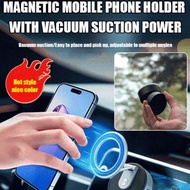 ✨HOT✨[Won't fall off even if shaken hard]Double-sided suction cup magnetic mobile phone holder/Stron