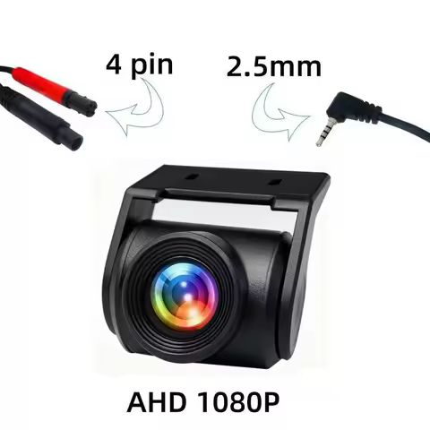 Car rear view reversing camera 4-pin AHD1080P ultra-clear night market car reversing camera automati