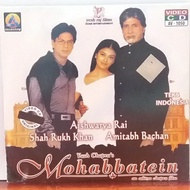 VCD Original Film India MOHABBATEIN Isi 3 Disc