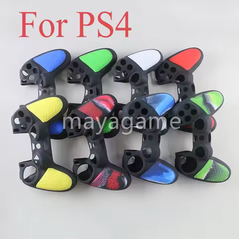 20pcs Non-slip Surface Design Rubber Durable Silicon Skin Cover Case Gamepad Protection Skin For Pla