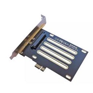 [4大陸直購] PCIe 4.0 3.0 x1 to U.2 U.3 SFF-8639 SSD轉接卡adapter N-8639C