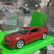 MERAH Welly Diecast 1:24 Scale Chevrolet Camaro ZL1 Red New Not Used Complete