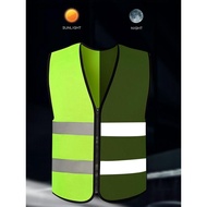 Breathable Reflective Vest Construction Sanitation Reflective Vest Greening Garden Cleaner Reflectiv