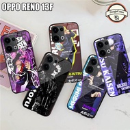 HP SENJACASE SOFTCASE GLASS TYPE 0PP0 RENO 13F NEWEST - Silicone - Glossy Case - Casing - - Latest -