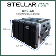 STELLAR ABS Rack Case / Audio Equipment Rack / 3U/6U / for Amplifiers