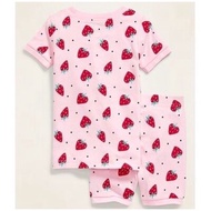 Setelan anak perempuan - pink strawberry