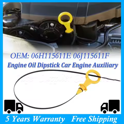 Engine Auxiliary Engine Oil Dipstick For Audi A4 A5 Q3 Q5 VW 2.0T B8 B9 2009-2017 Oil Level Check Di