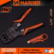 Harden 660631 190mm Modular Plug Crimping Tools (PROFESSIONAL) Portable 190mm Manual Hand Plug Crimping Tool Set