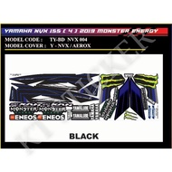 NVX 155 /AEROX (4)  MONSTER  BODY STICKER