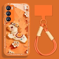 oppo reno 12 casing oppo reno 5f casing Suitable for opporeno12 Phone Case Reno12pro Year of the Hor