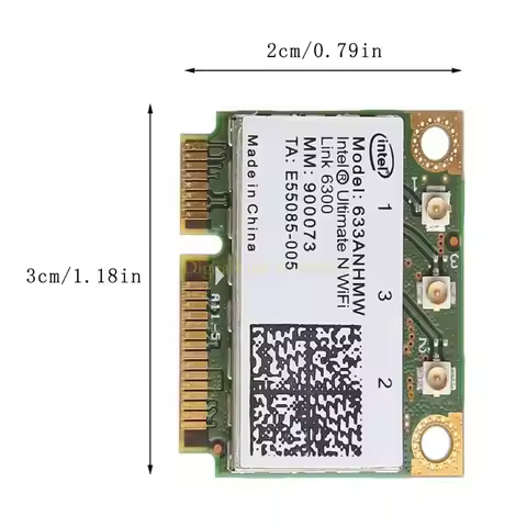 E06D Dual Band 450M 633ANHMW PCI-E Wireless Card For Intel Ultimate-N WiFi Link 6300