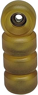 LEEFAI 75D Urethane Pro Fingerboard Wheels Clear Amber Bearing Wheel Handmade Polyurethane-Ultra Spi