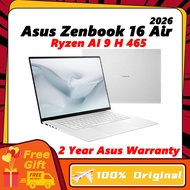 ASUS Zenbook 16 Air 2026 Ryzen AI9 H465 2.8K 1100nits OLED Ultra-thin 1.1cm AI Laptop 32G 1T