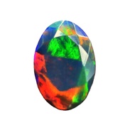 Faceted Black Opal Oval Shape For Jewelry Making 8x10 MM, AAA+ Quality Welo Opal Cut Stone For Makin