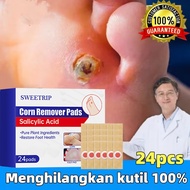 MATA Sweetrip 24PCS Fish Eye Plaster Warts Remover Foot Corn Removal Patch Fish Eye Remover Fish Eye