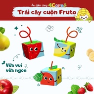 [DATE October 9, 2026] Interesting fruit box - Fruto Nyanya rolled fruit - For children 12m+